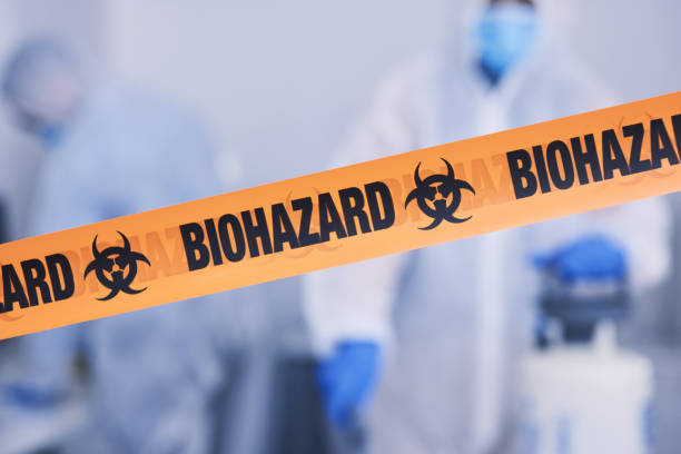 Professional Biohazard technician working in Stafford, TX